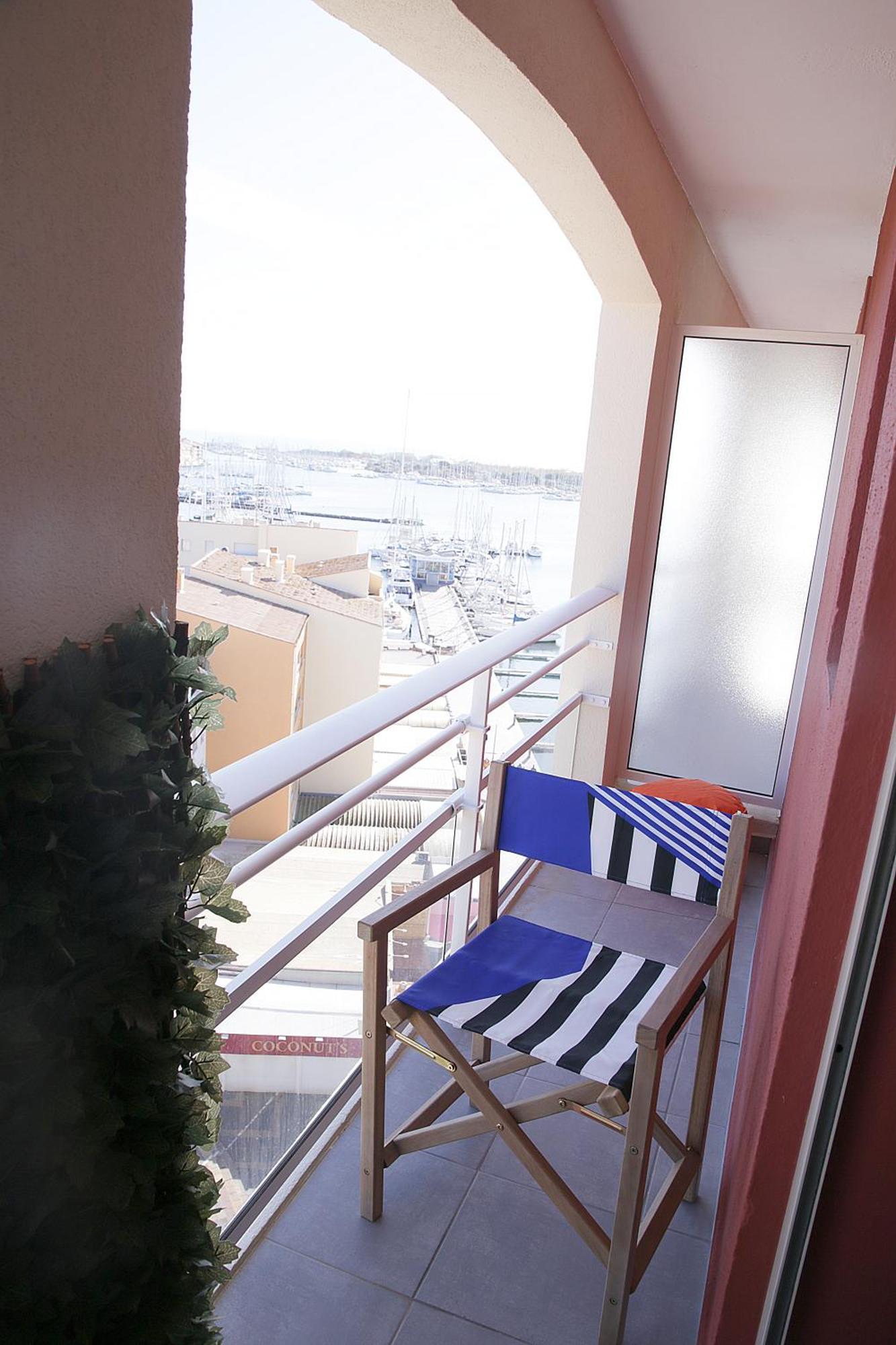 Centre Port,Vue Panoramique,Clim,Balcon,Wifi Apartman Agde Kültér fotó